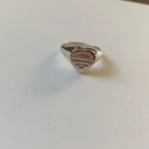 Jewelry | Tiffany Return To Tiffany Heart Signet Ring Size